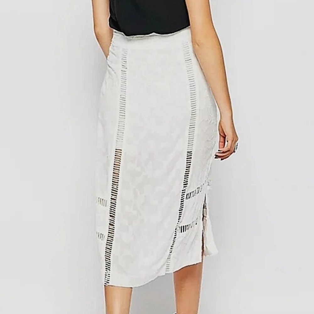 NWT🦋 Free People Love will Save You Midi Skirt, Size 10 - Picture 11 of 12